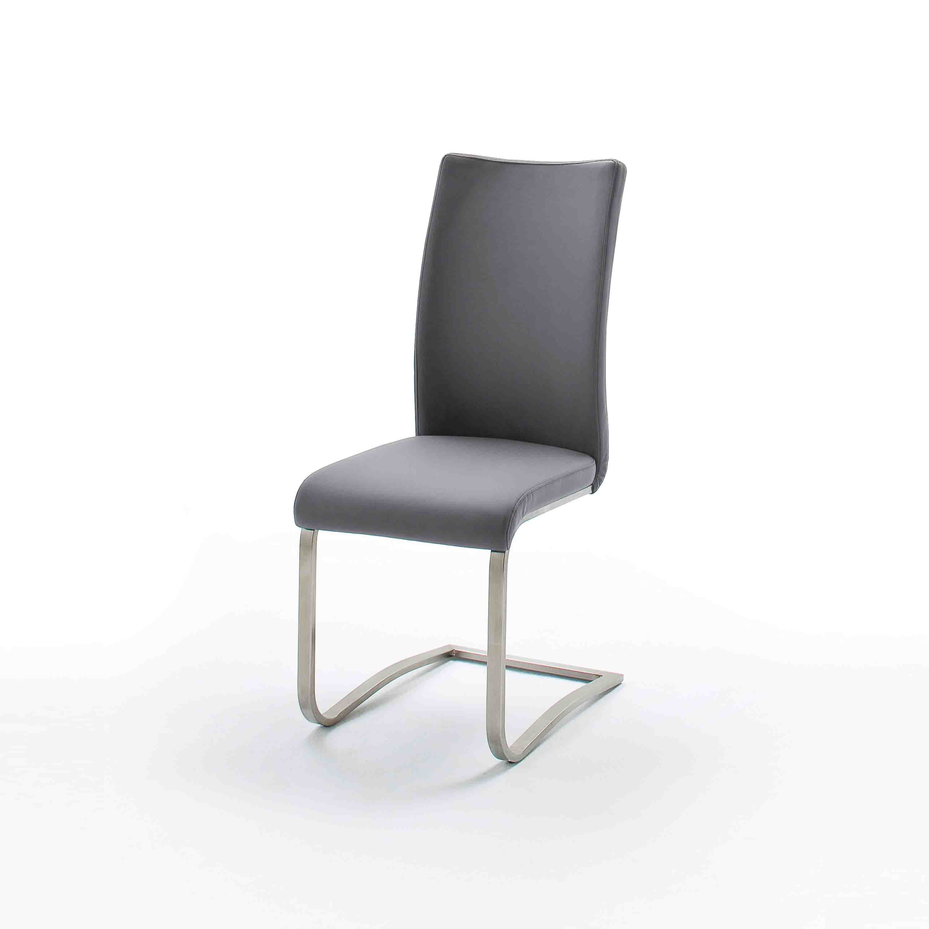 MCA Furniture Schwingstuhl Arco 2er-Set Grau