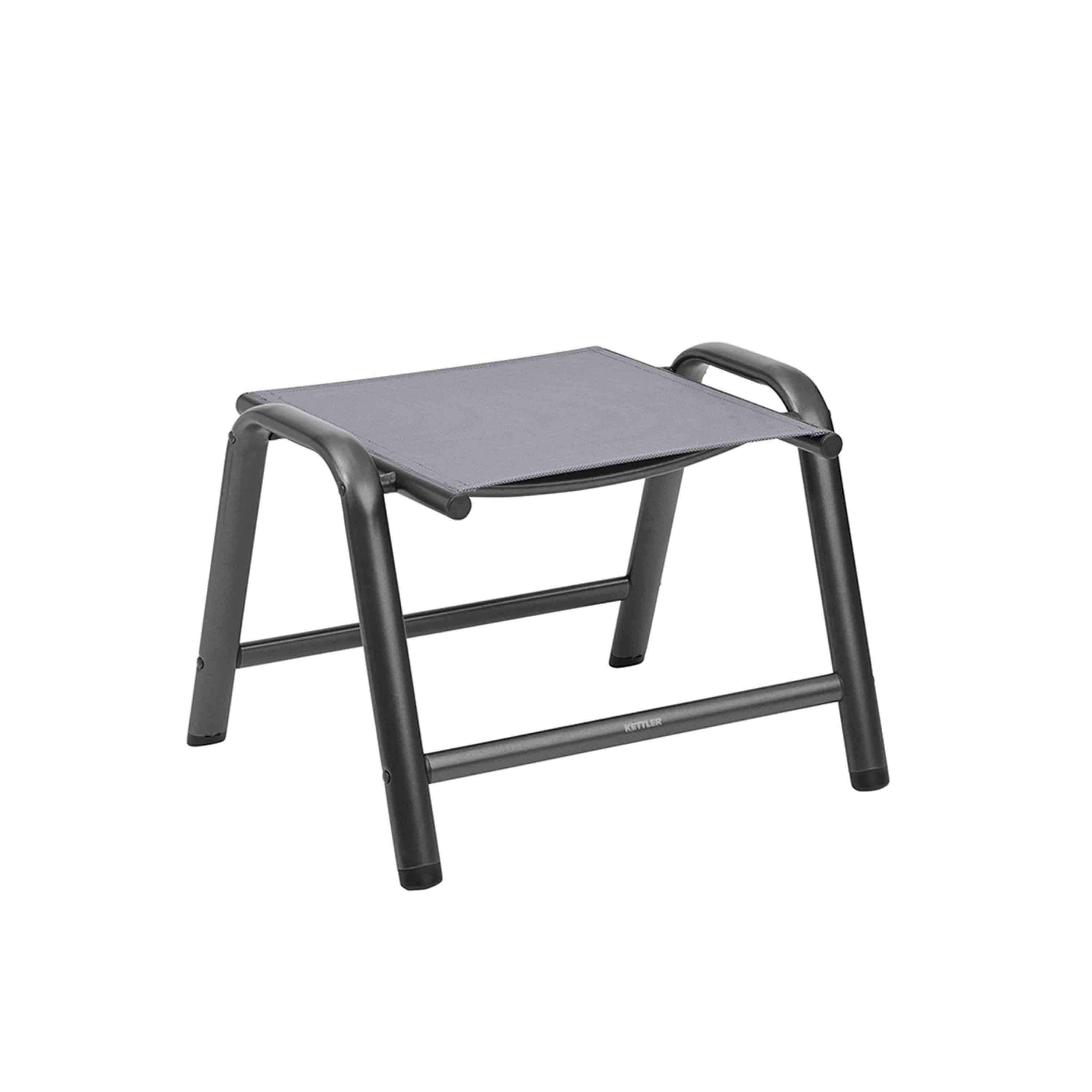 Kettler Gartenhocker Cirrus Anthrazit/Anthrazit-Grau Kettler Gartenhocker Cirrus Anthrazit/Anthrazit-Grau