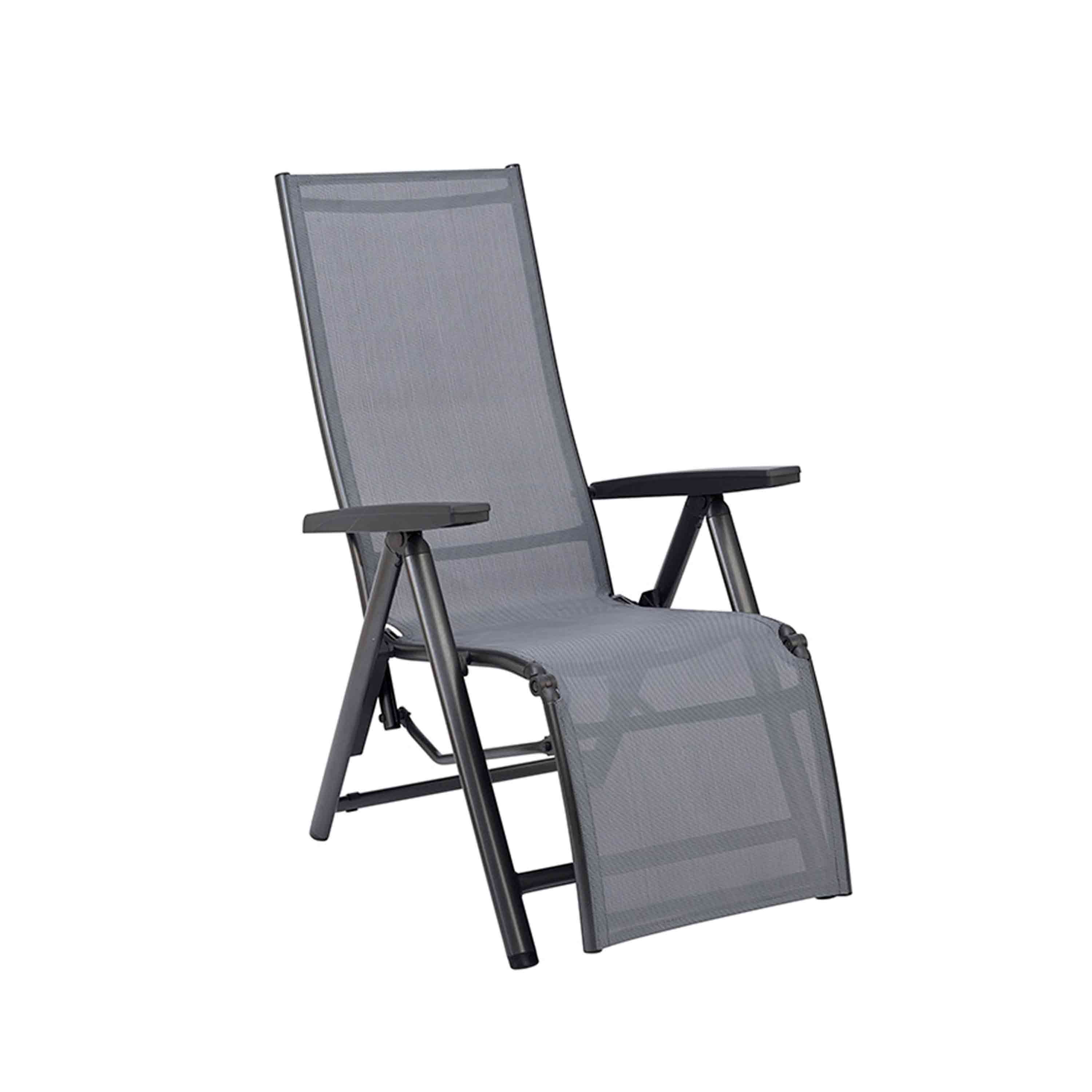 Kettler Gartensessel Cirrus Relaxsessel Anthrazit/Anthrazit-Grau Kettler Gartensessel Cirrus Relaxsessel Anthrazit/Anthrazit-Grau
