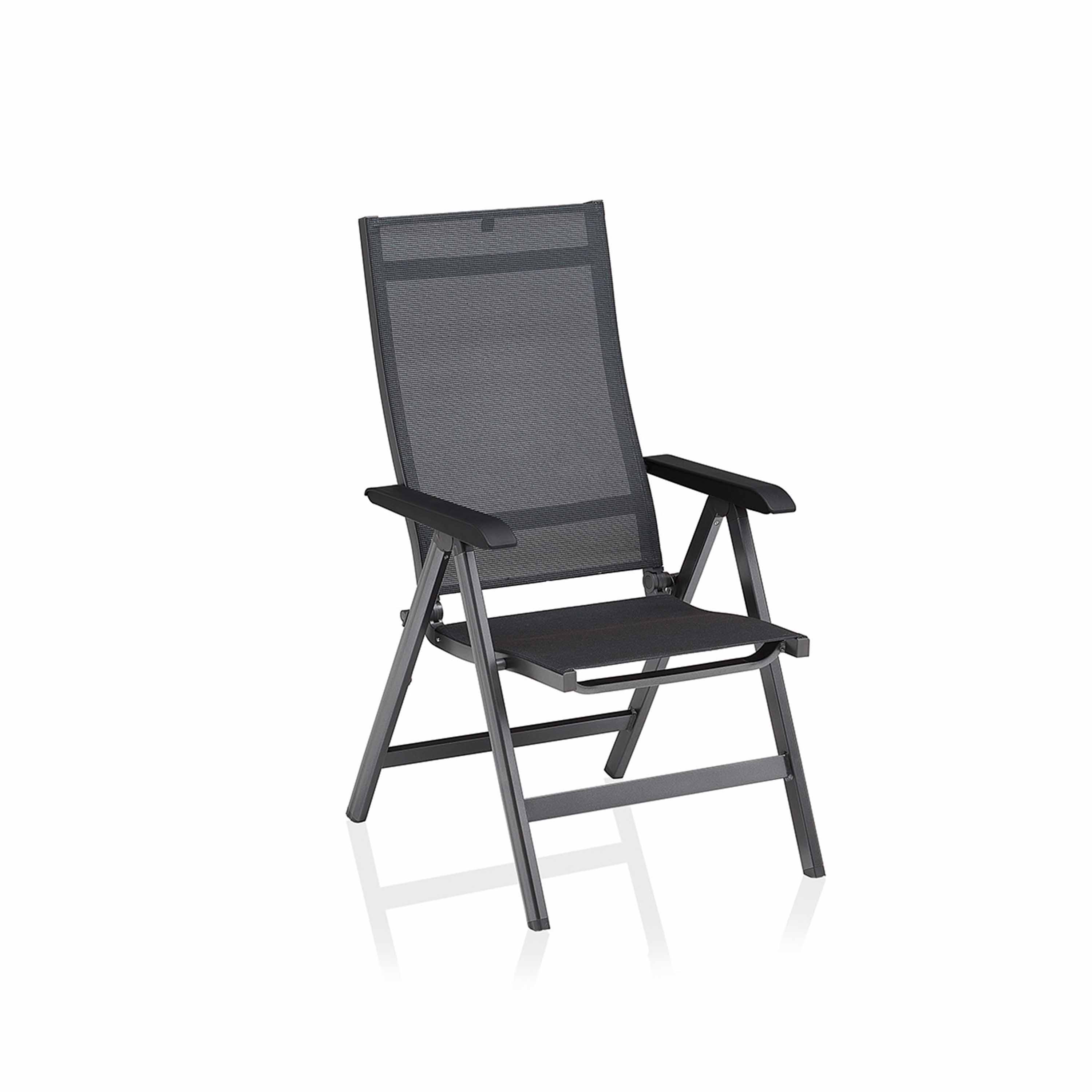 Kettler Gartensessel Basic Premium Multipositionssessel Anthrazit/Lakritz Kettler Gartensessel Basic Premium Multipositionssessel Anthrazit/Lakritz