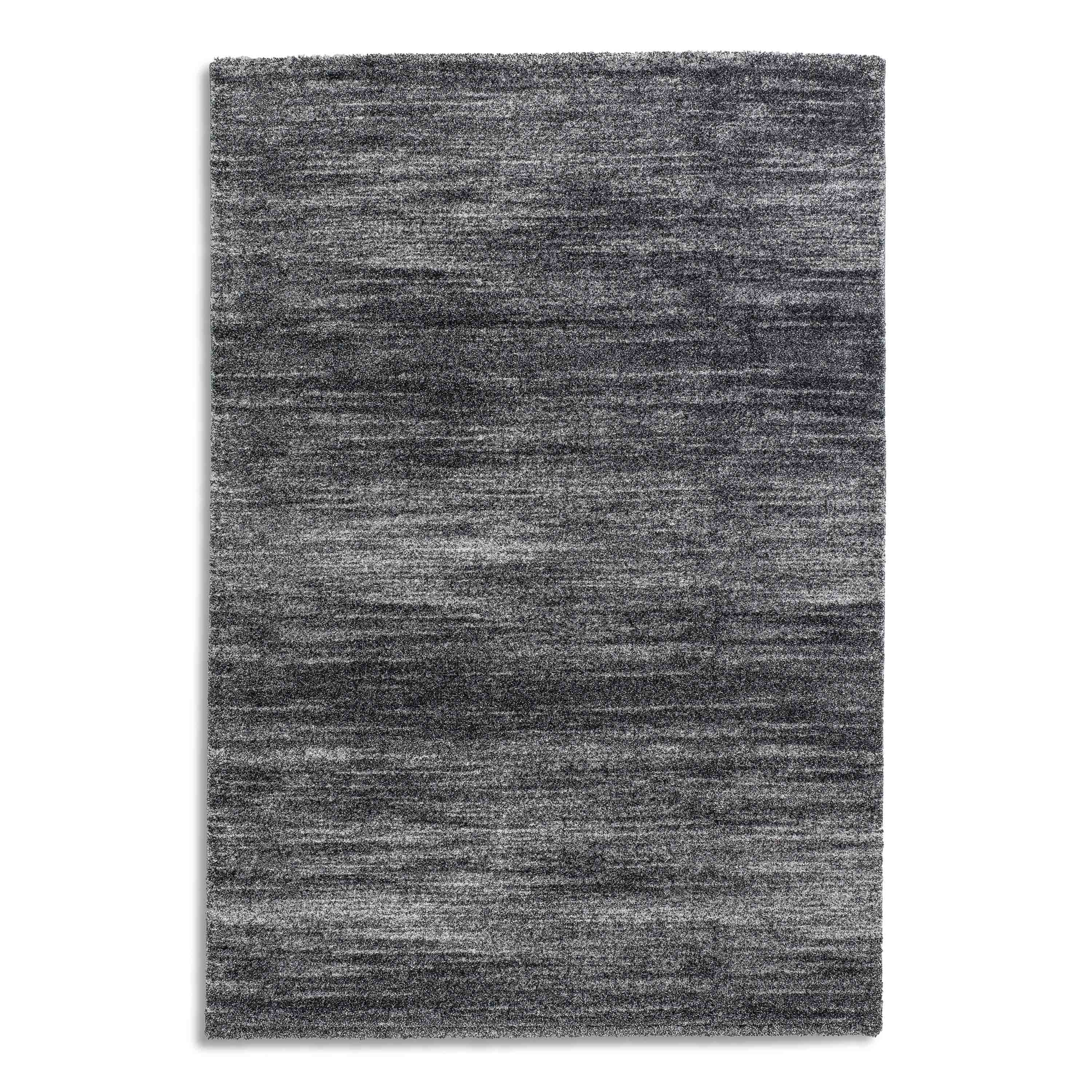 Astra Teppich Savona 67x130 cm Anthrazit/Grau Meliert