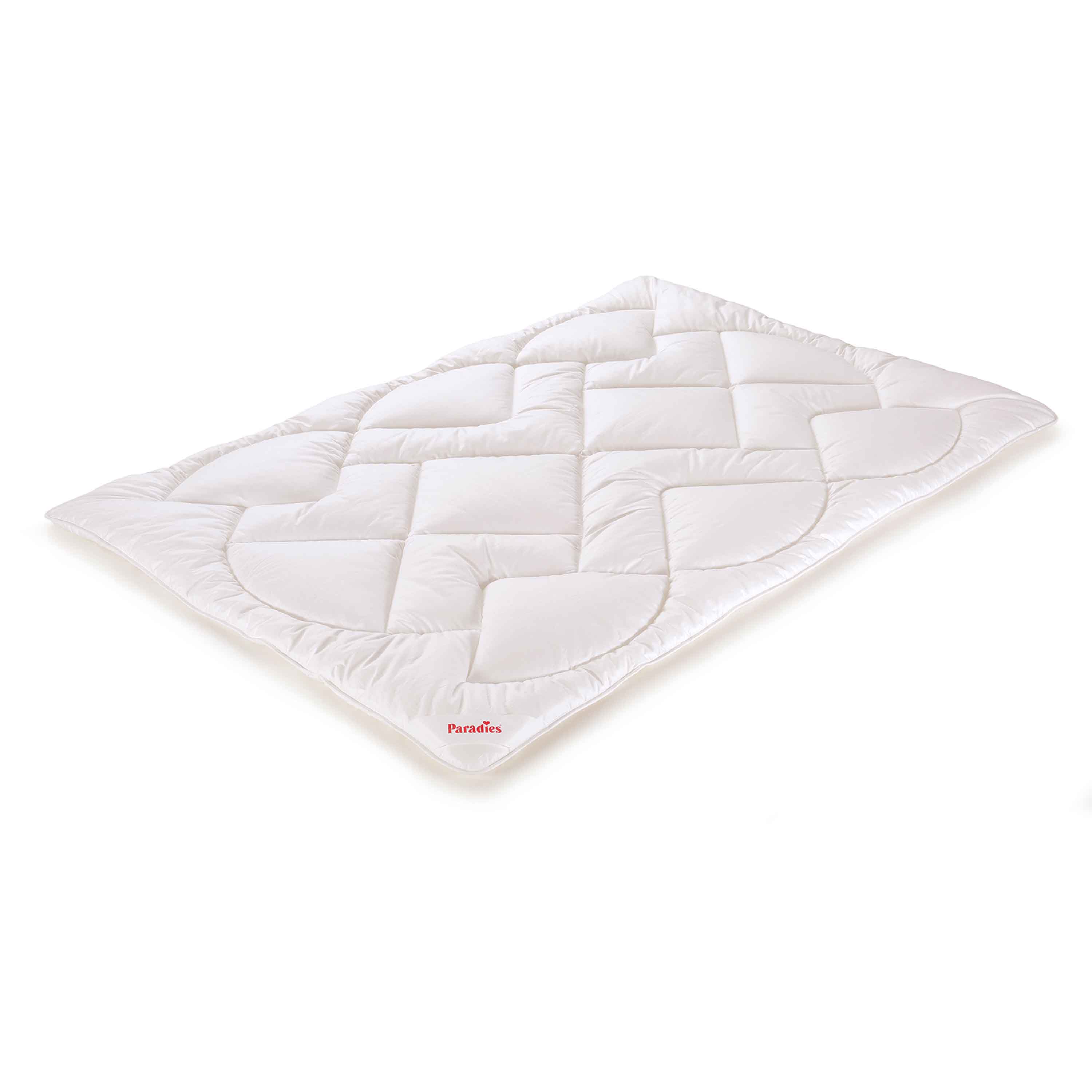 Paradies Ganzjahresbettdecke Anela Bio Medium Warm 135x200 Weiß Paradies Ganzjahresbettdecke Anela Bio Medium Warm 135x200 Weiß