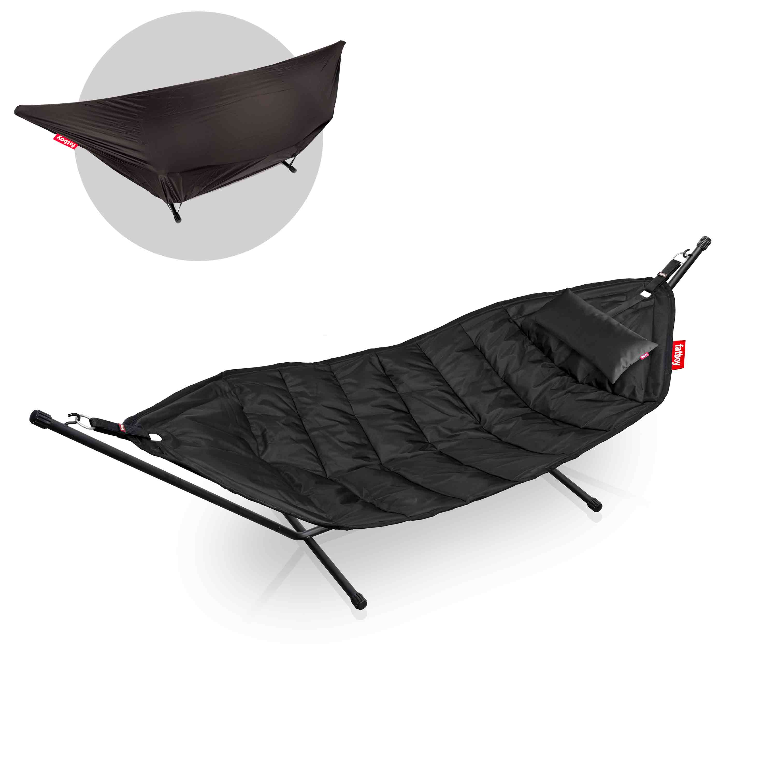 fatboy Hängematte Headdemock Deluxe Schwarz fatboy Hängematte Headdemock Deluxe Schwarz