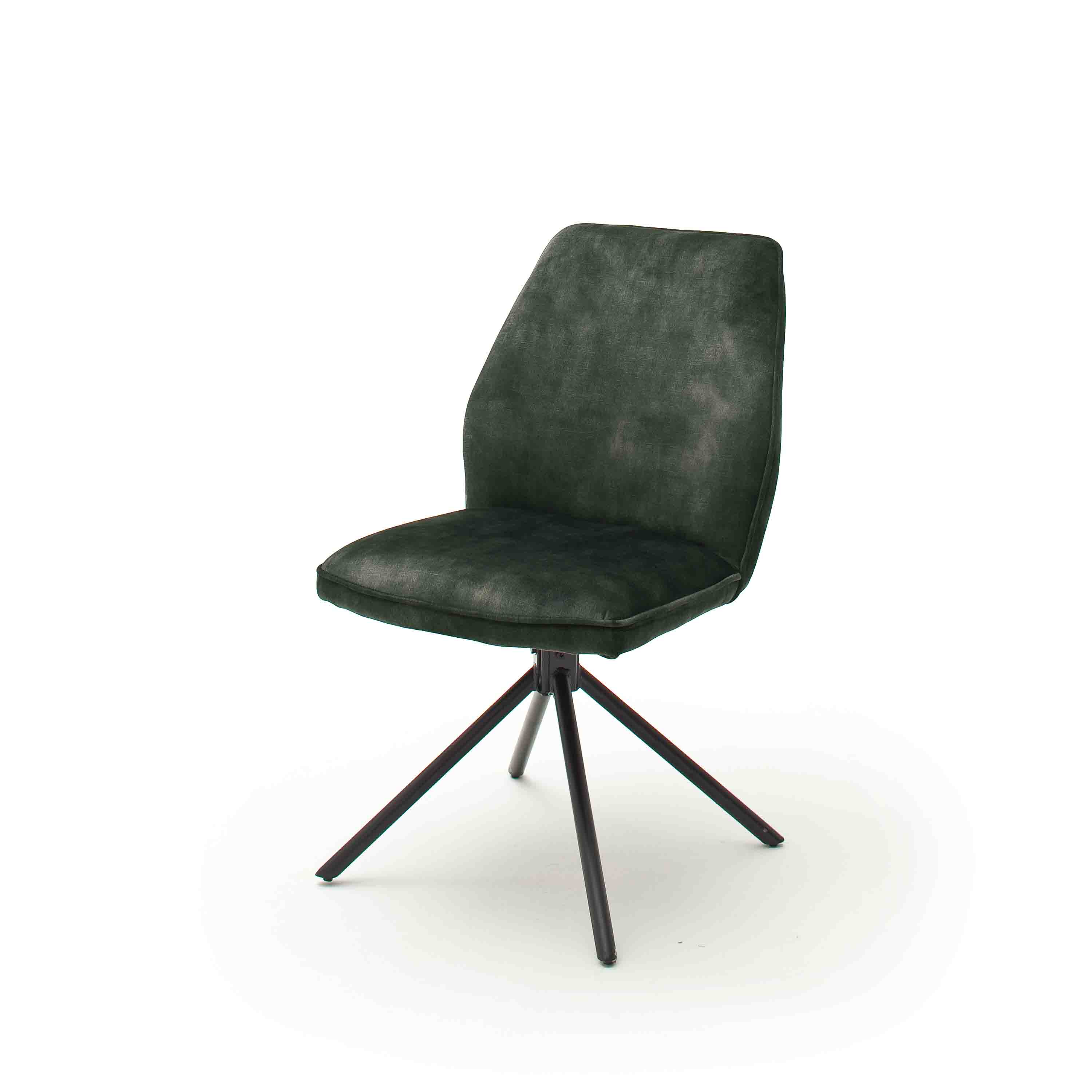 MCA Furniture 4-Fuß-Stuhl Ottawa 2er-Set Olivgrün