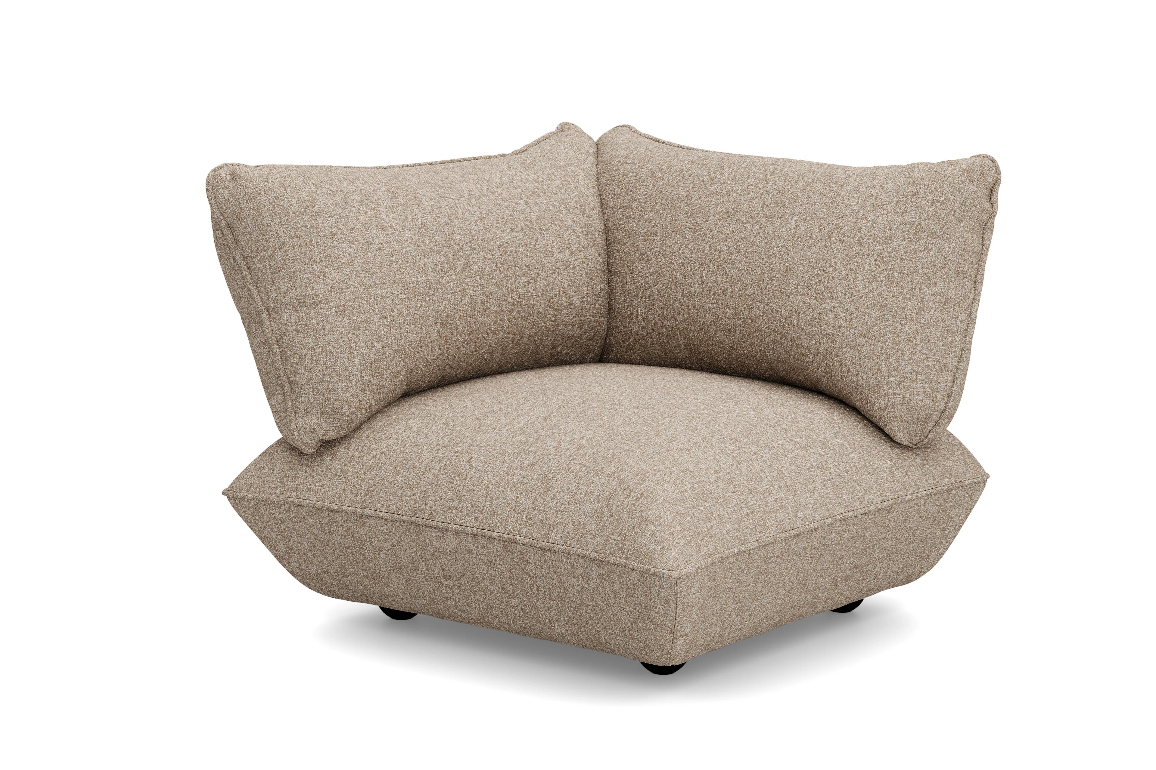 fatboy Sofa Sumo Corner Seat Boucle Recycled Brown