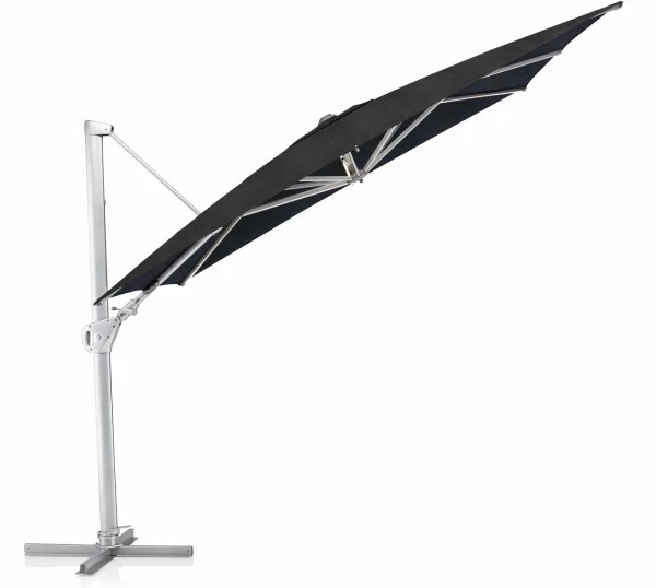 Kettler Sonnenschirm EASY SWING Silber/Schwarz Kettler Sonnenschirm EASY SWING Silber/Schwarz