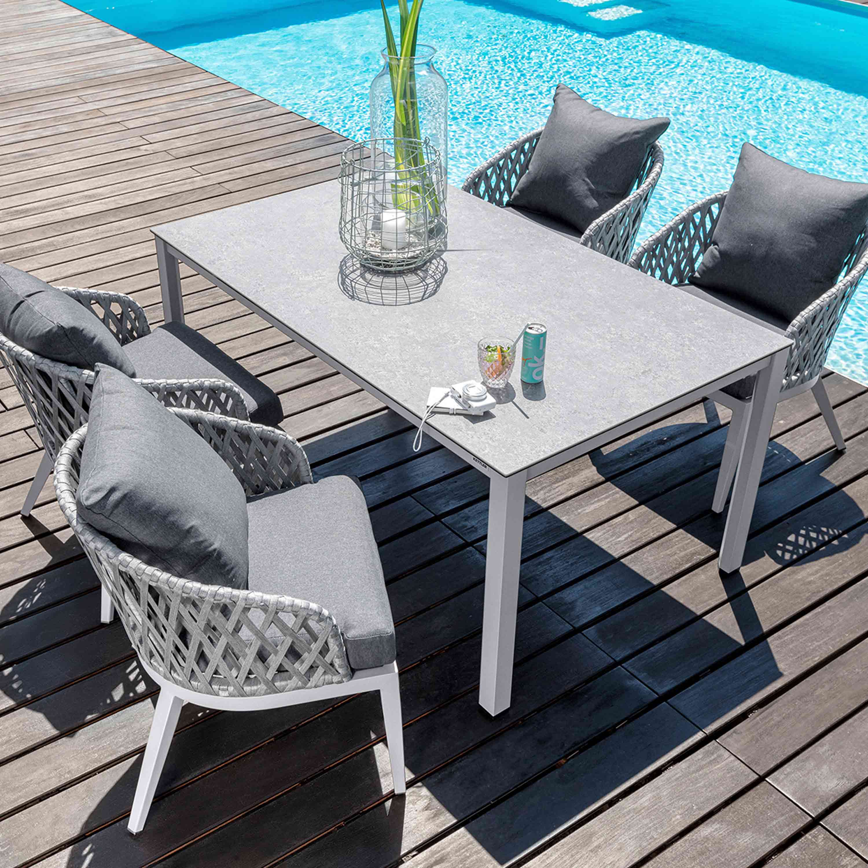 Kettler Gartensessel Sunny Dining Anthrazit